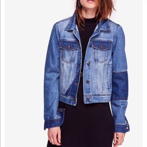 Free People “Rumors” denim jacket